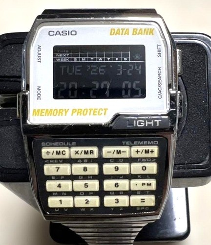 Casio data bank dbc - data,