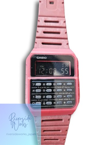 Casio taschenrechner uhr pink - casio,