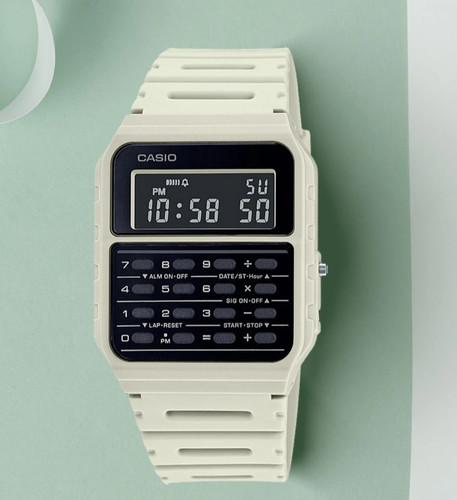 Casio 53wf weiß - ca-53wf-8b,