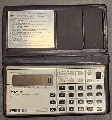 Vintage casio 81 - vintage, ml-81