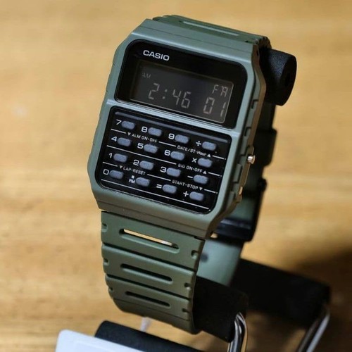 Casio taschenrechner uhr - casio,