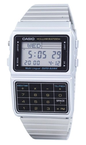 Casio digital edelstahl - casio,