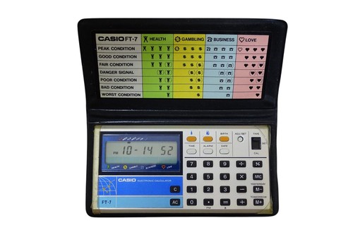 Casio 7 vintage - ⭐, ft-7