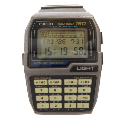 Casio databank dbc 150 grau - dbc-150,