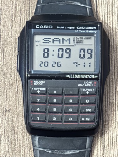 Vintage casio data bank - casio,