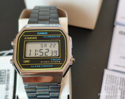 Neu casio a168wehb 1a - neu,