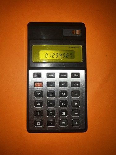 Vintage casio 801 - vintage,