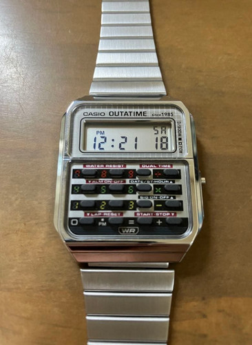 Casio zurück die zukunft - casio,