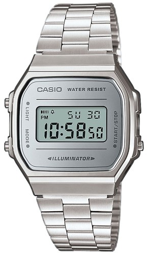 Casio retro uhr - uhr, a168wem-7ef