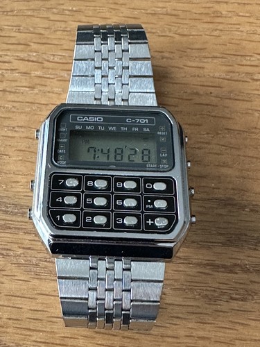 Top vintage casio 701 - top, c-701