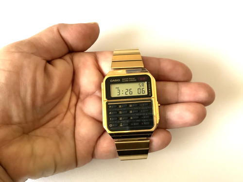 Casio 500we uhr gold - casio,