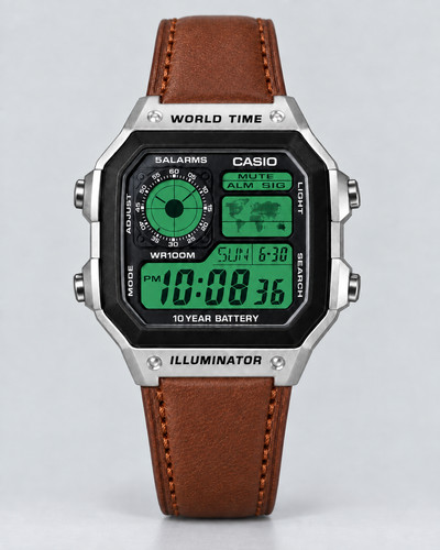 Casio ae1200 royale world - ae1200, time