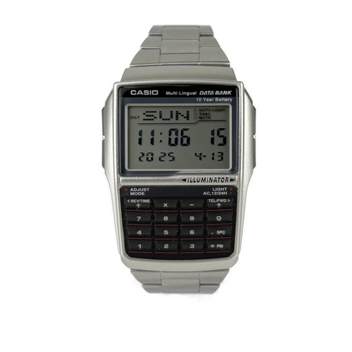 Casio uhr data bank - data,